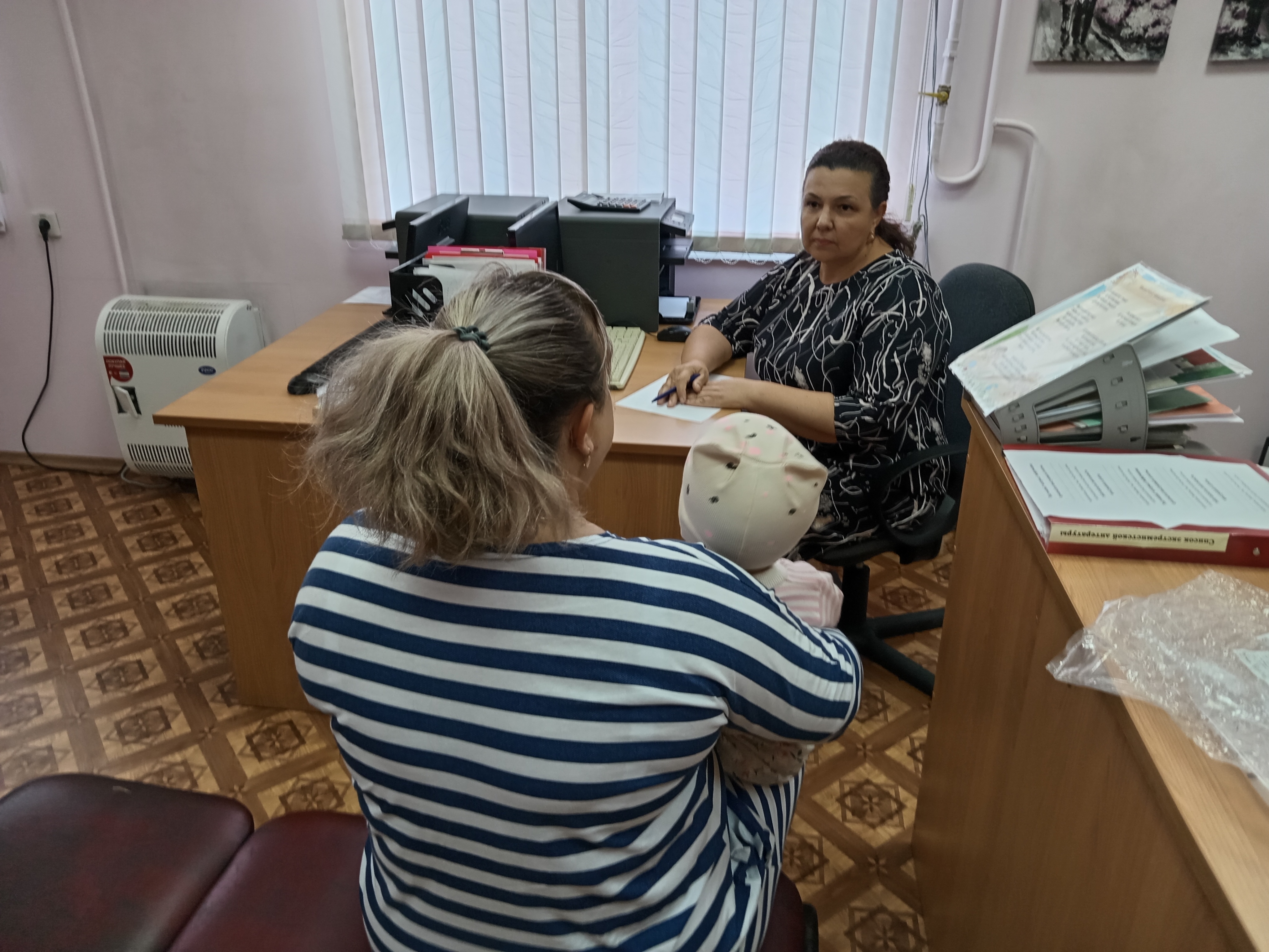 Прием граждан главой Большанского сельского поселения.